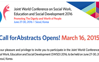 Joint World Conference on Social Work, Education and Social Development 2016