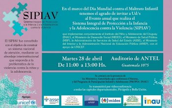 SIPIAV – Día Mundial contra el Maltrato Infantil