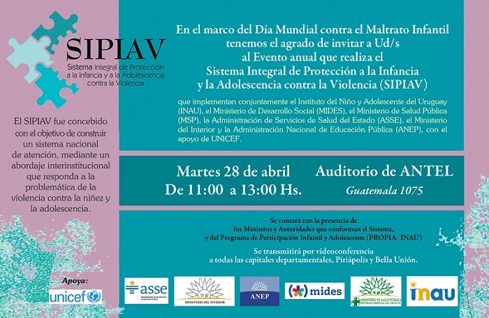 SIPIAV – Día Mundial contra el Maltrato Infantil