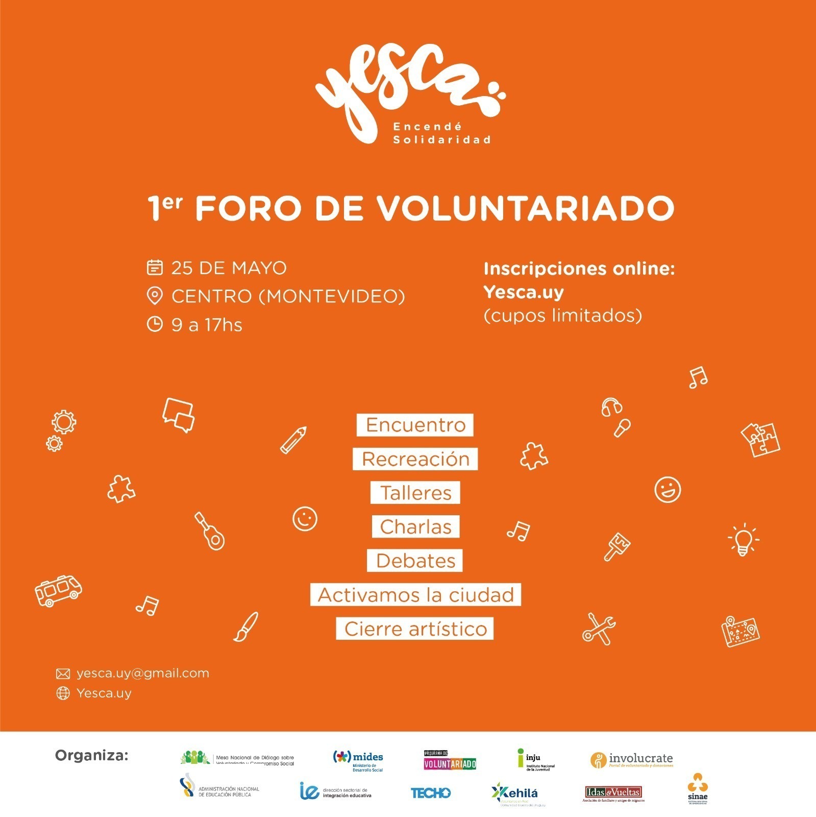 YESCA 1er Foro Nacional de Voluntariado Social