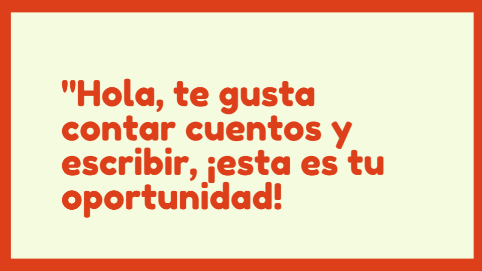 INDDHH Convocatoria a Concurso de Cuentos sobre los DDHH «Contando Derechos»