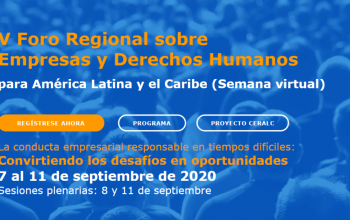 Foro Regional online sobre Empresas y Derechos Humanos