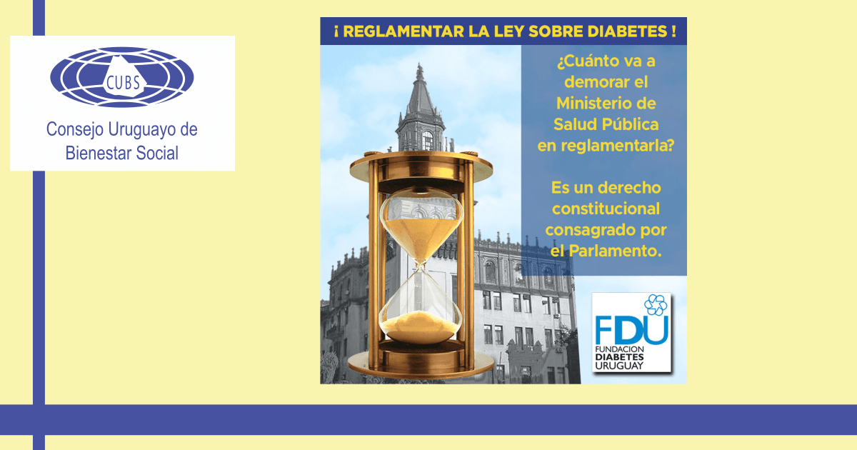 Reglamentar la Ley sobre Diabetes